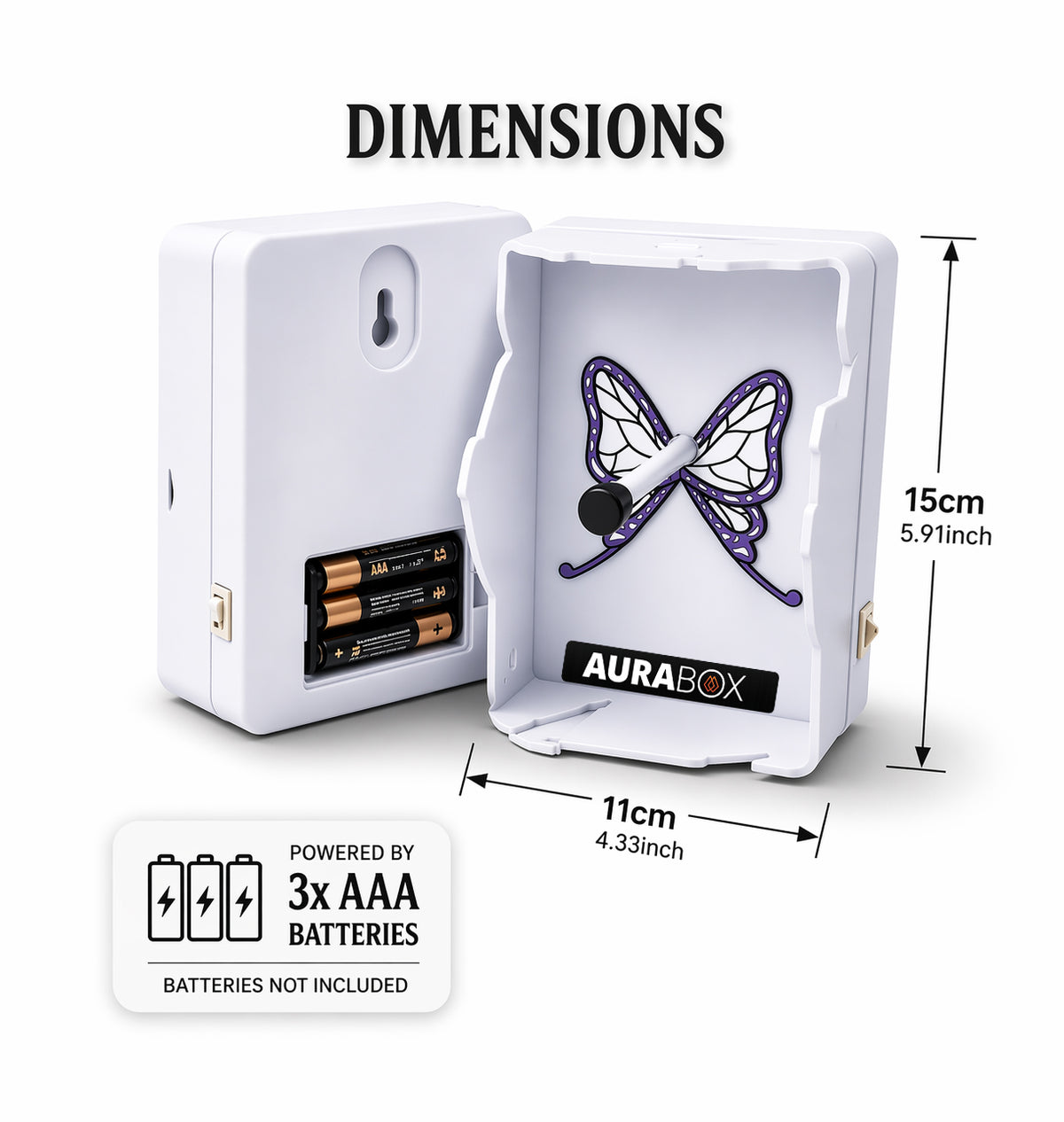 Product dimensions